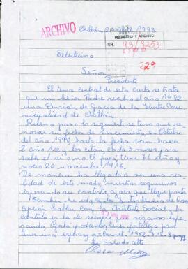 [Oficio Ord. N° 282 de Director Hospital Luis Calvo Mackenna, solicita apoyo financiero extraordinario para cirugía de siameses]