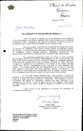[Agradece apoyo]