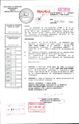 [Copia de Decreto N° 342 de Ministerio de Educación, acepta renuncia]