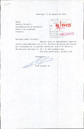 [Remite cartas]