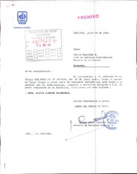 [Carta de Gerencia General del Banco del Estado de Chile por solicitud de postulación de Alicia L...