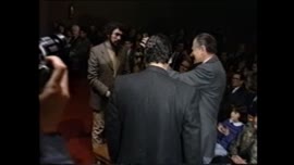 Presidente Aylwin asiste a concierto de Roberto Bravo : vídeo