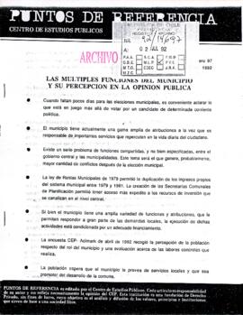 [Boletín Puntos de referencia N° 97]