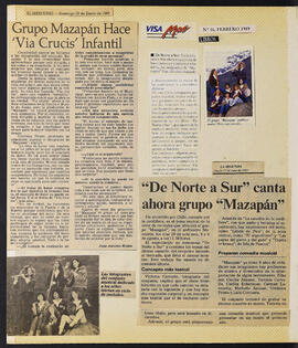 Artículos sobre el Grupo Mazapán
