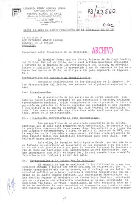 [Carta Abierta al Presidente]