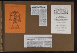 Programa: Musique de la Renaissence par le cuarteto renacentista