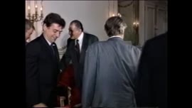 Presidente Aylwin se reúne con políticos en Francia : video
