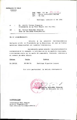 [Remite fotocopia de carta que se indica a Intendente Región del Bío Bío]