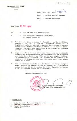 [Carta de Jefe de Gabinete a Sr. Pedro Correa sobre Crédito BECH]