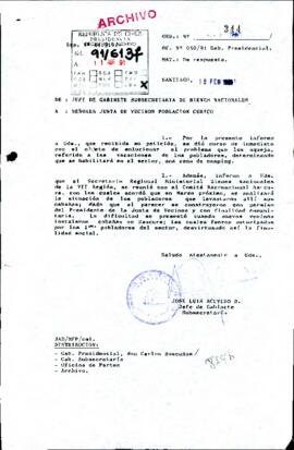 [Subsecretaria de Bienes Nacionales da respuesta a Junta de Vecinos Población Curicó]