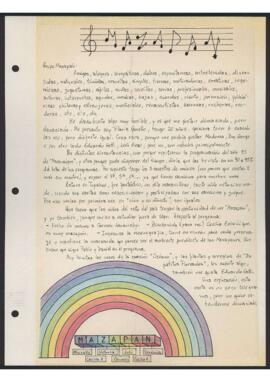 Carta dirigida al Grupo Mazapán