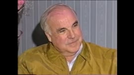 Presidente Aylwin se reúne con Helmut Kohl Canciller de Alemania: video