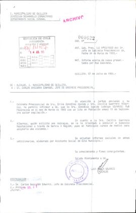 [Carta da respuesta a solicitudes derivadas a la Municipalidad de Quillota]