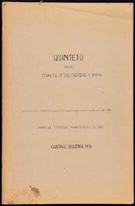 Quinteto para cuerdas y piano