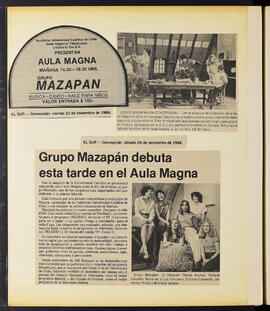 Grupo Mazapán en Concepción