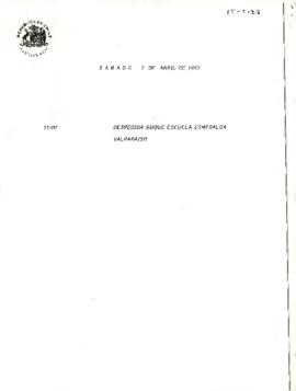 [Agenda] Sábado 3 de abril de 1993