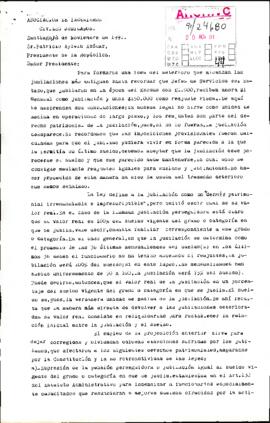 [Expone problema de desvalorización de jubilaciones, propone y solicita una reliquidación]