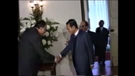 Presidente Aylwin se reúne con el Primer Ministro de Malasia en el Palacio de la Moneda : video