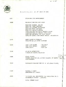 Programa Miércoles 19 de Mayo de 1993.