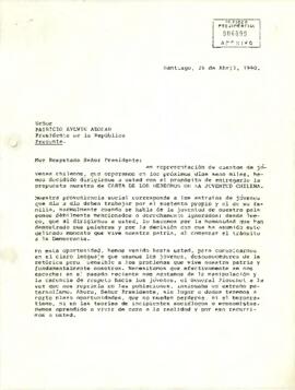 [Carta de Juventud del Partido Socialista Histórico]