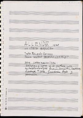Allende Cantata popular