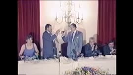 Discurso del Presidente Aylwin en cena en Extremadura: video