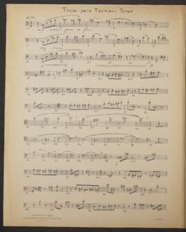Trozo para trombón tenor