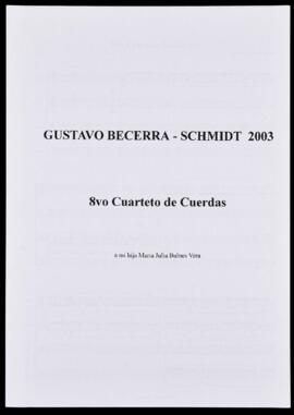 VIII Cuarteto de cuerdas