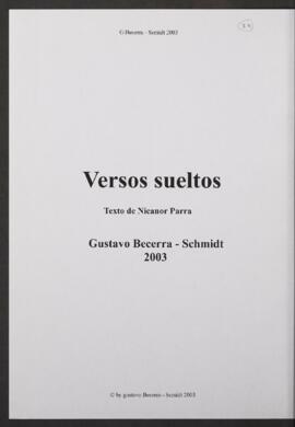 Versos sueltos