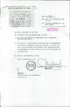 [Carta de Complejo Educacional La Reina]