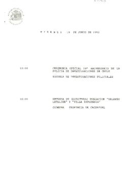 Programa viernes 19 de junio de 1992