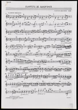 Cuarteto de saxofones
