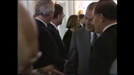 Visita oficial del Presidente Aylwin en el Edificio del Reichstag en Alemania : Video