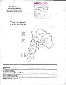 [Visita presidencial a la V Región Valparaíso]