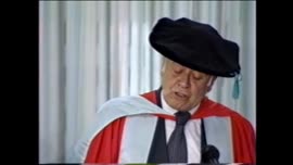 Presidente Aylwin recibe el título Doctor Honoris Causa en la Universidad de La Trobe: video