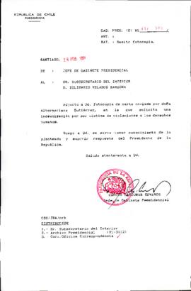 [Remite fotocopia de carta que se indica a Subsecretario del Interior]