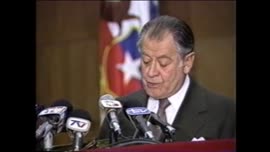 Presidente Aylwin asiste a aniversario de la DIGIDER : video