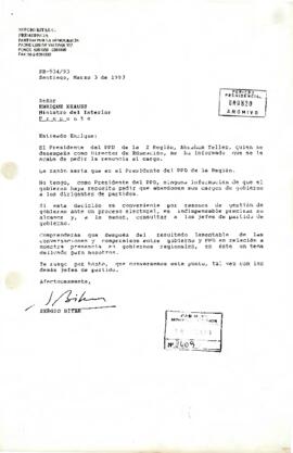 [Carta del Presidente Patricio Aylwin a funcionarios de la Administración del Estado]