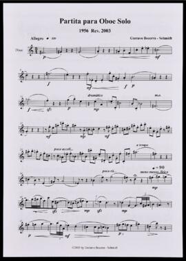 Partita para oboe solo