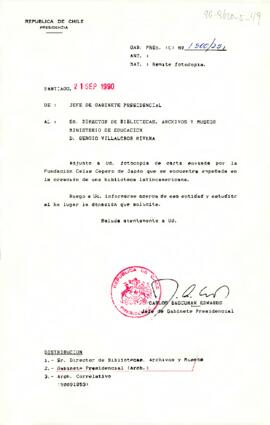 [Remite carta a Director de Bibliotecas, Archivos y Museos]