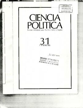 Ciencia Política revista trimestral para América Latina y España 31