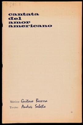 Cantata del amor americano
