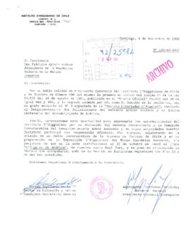 [Carta de Instituto O'Higginiano de Chile]