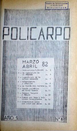 Policarpo : año 1 número 8