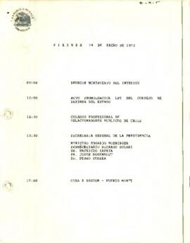 Programa Viernes 19 de Enero de 1993.