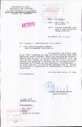 [Orden N° 1140 de la Municipalidad de La Granja]