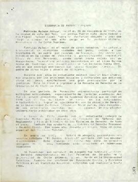 Biografía de Patricio Aylwin