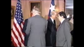 Imágenes del Presidente Aylwin en gira por Estados Unidos en Washington D.C. : video