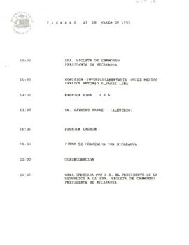 Programa viernes 27 de marzo de 1992