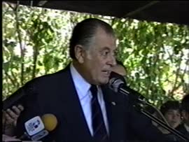 Presidente Aylwin sale en Gira a Brasil : video